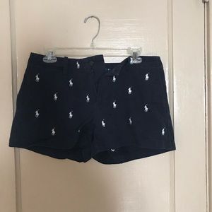 Ralph Lauren Pollo embroidered shorts